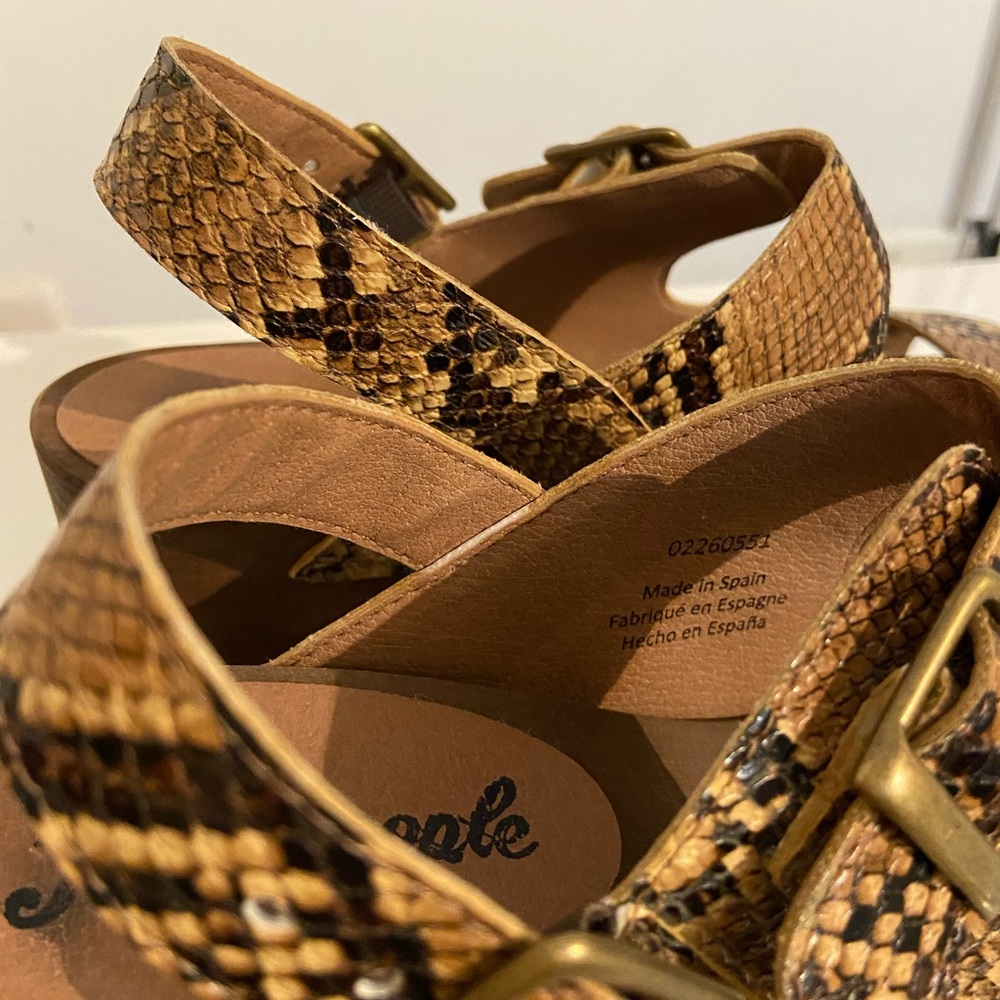 Free People Snake Skin Clogs - Picture 5 of 5